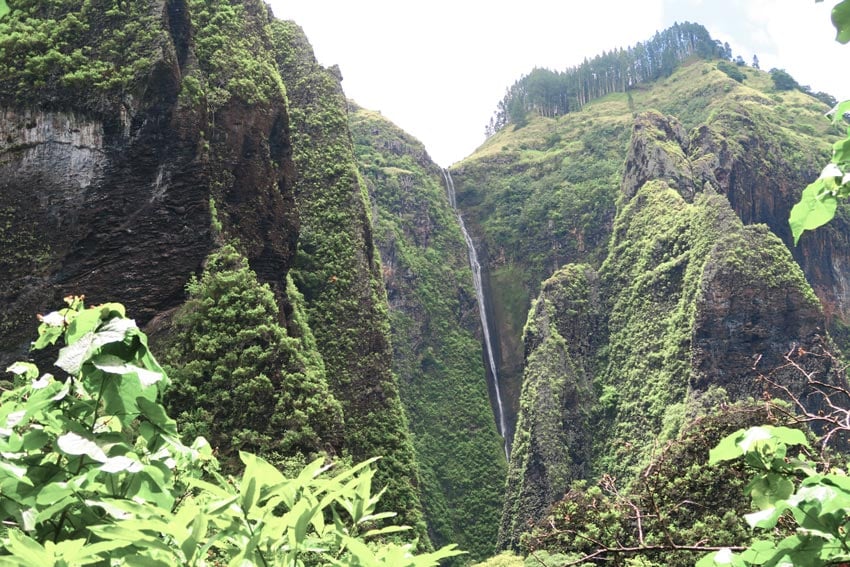 Vaipo Waterfall Nuku Hiva French Polynesia