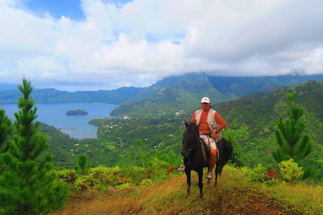 horseback riding Hamau Ranch Paco - hiva oa marquesas islands