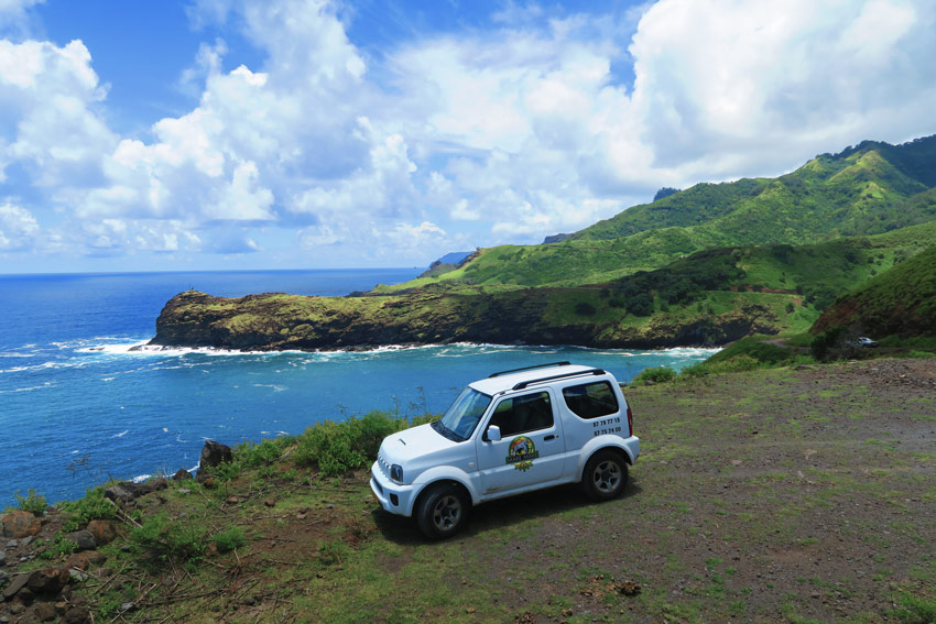 renting car - Road trip Hiva Oa Marquesas Islands French Polynesia