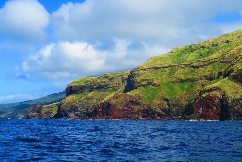 tahuata island day trip from hiva oa - marquesas island french polynesia - sea cliffs