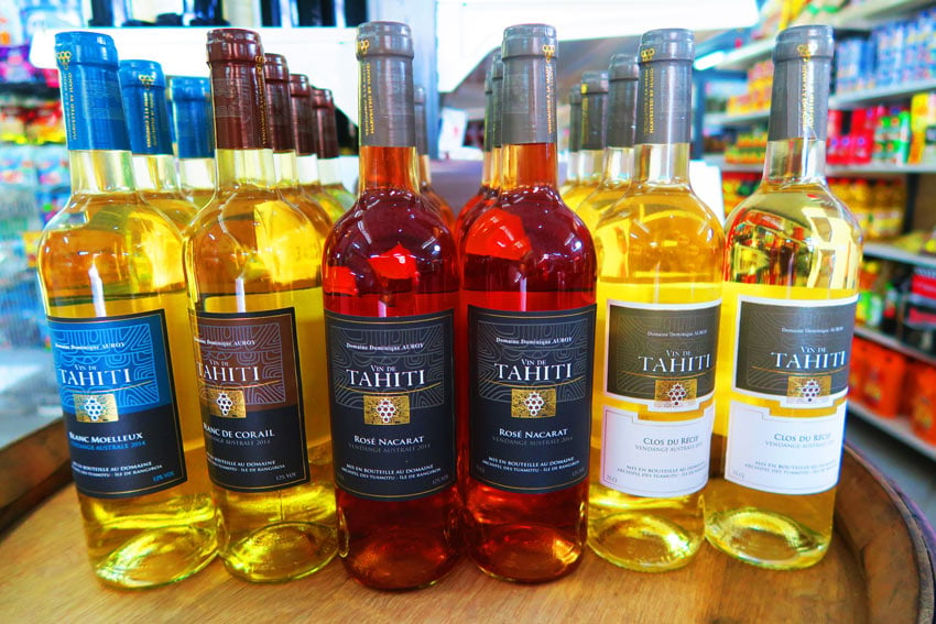 vin de tahiti coral wine rangiroa french polynesia