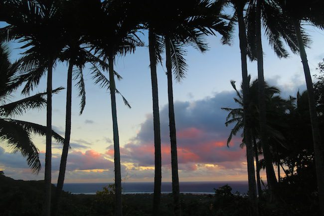 Highland Cultural Paradise Rarotonga Cook Islands - island night sunset