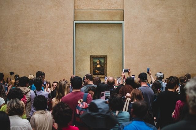 Mona Lisa In Louvre
