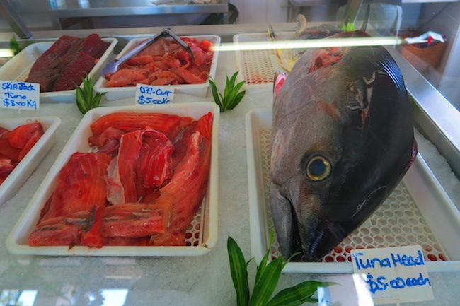 Ocean Fresh fish shop rarotonga cook islands