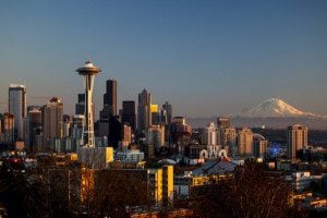 Seattle Skyline Image via Flickr by Tiffany Von Arnim