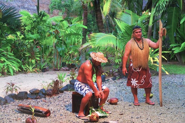 Te Vara Nui Village Rarotonga - village tour workshop