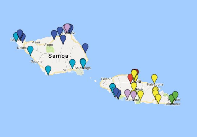 7 Days In Samoa Itinerary Guide Map