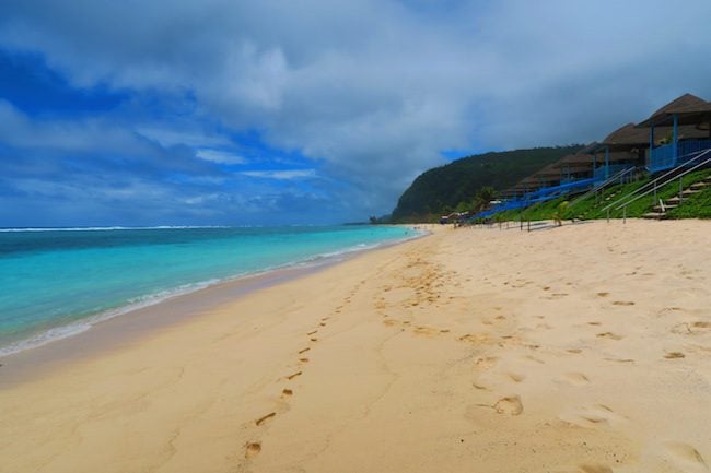 Litia Sini’s Beach Fales Lalomanu Samoa