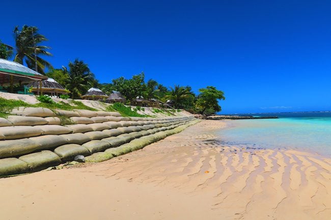 Tanu Beach Fales Savaii Samoa - the beach