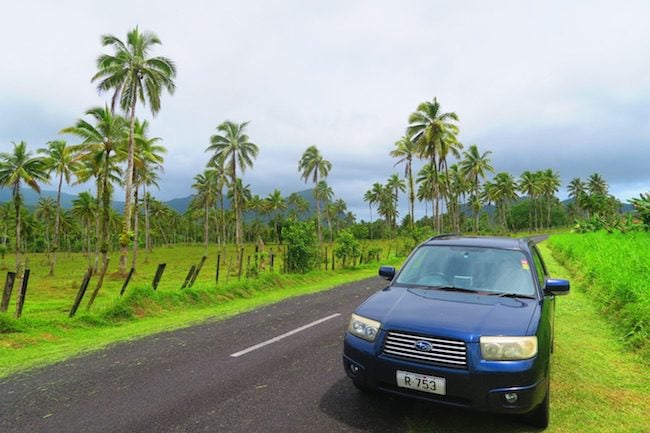 driving in samoa