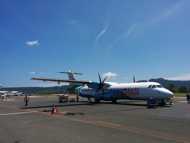 Air Vanuatu ATR Plane