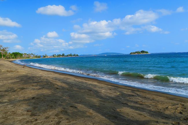 Black Sand Beach - Port Vila Vanuatu