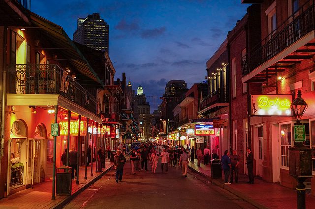 Bourbon Street New Orleans BY Lars Ploughman