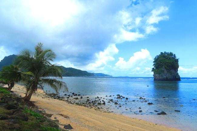 Fatu Rock Flowerpot Rock Pago Pago American Samoa