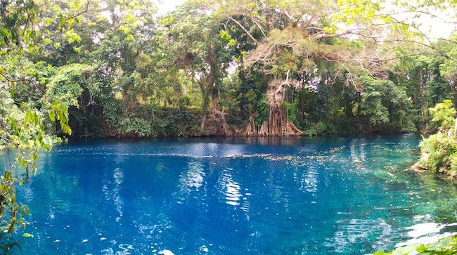 Matevulu Blue Hole Espiritu Santo Vanuatu - Panoramic View