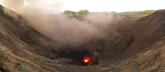 Mount Yasur Volcano Tanna Island Vanuatu - Panoramic View