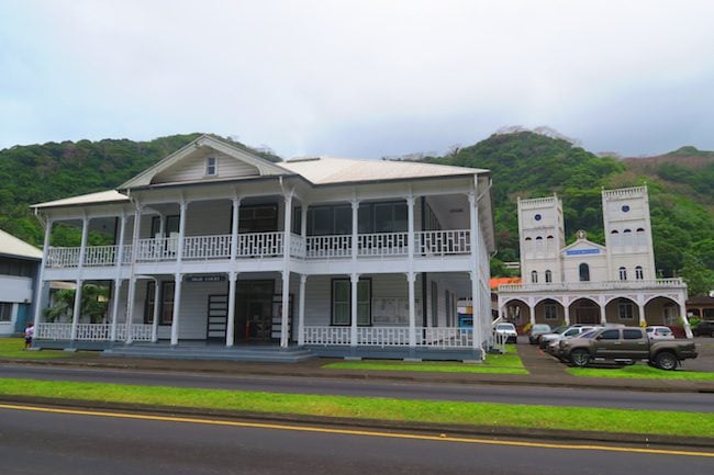 Navy Administration Building Pago Pago American Samoa