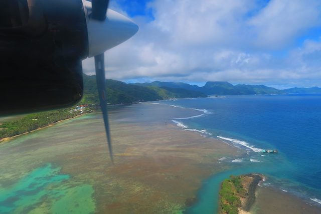 Pago Pago American Samoa aerial view