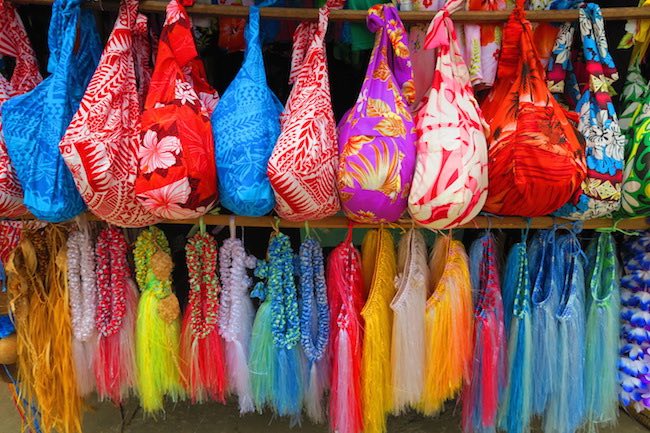 Souvenirs in Port Vila Central Market - Vanuatu