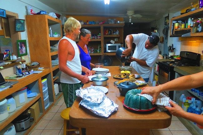 Vaoto Lodge Ofu American Samoa - dinner