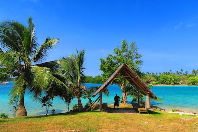 Waiting For Boat To Oyster Island Resort Espiritu Santo - Vanuatu