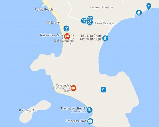 Railay Beach Thailand Map 14 Days In Thailand Sample Itinerary | 2 Weeks In Thailand