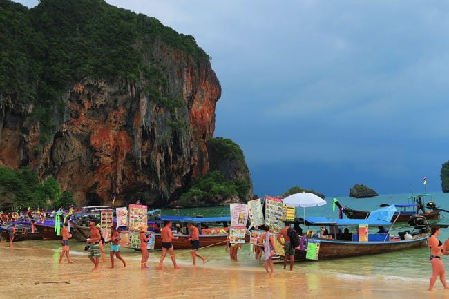 Stepping into Wonderland: Railay Bay Beach, Thailand - Helene in