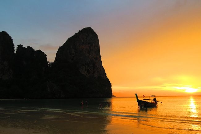 Railay Beach, Thailand: Sunrise & Sunset Perfection ~ LillaGreen