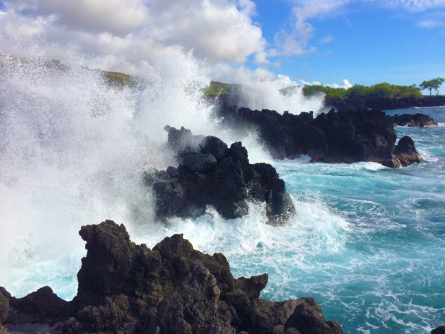 End of the World sea cliffs - Kona Hawaii Big Island