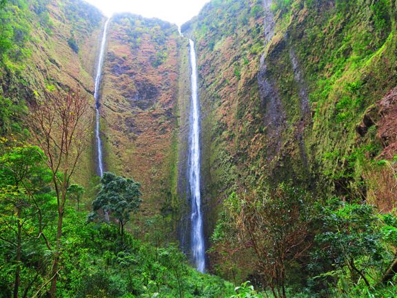 Hi'ilawe Waterfalls - Waipio Valley Big Island Hawaii