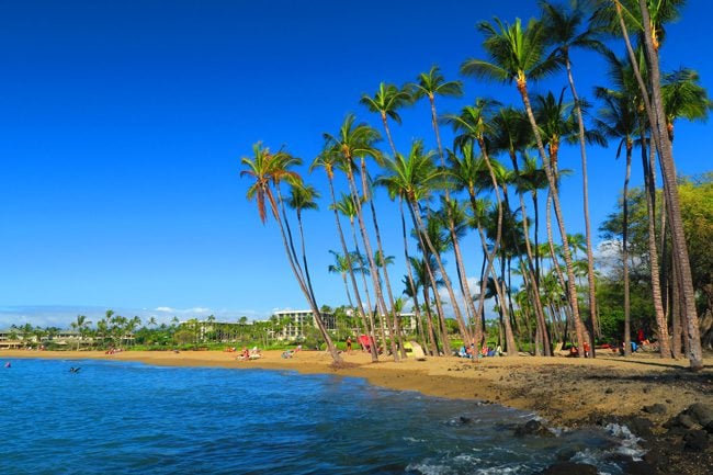 Anaeho'omalu Beach - Big Island Hawaii