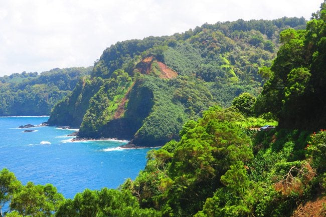 Honomanu Bay - road to Hana - Maui Hawaii