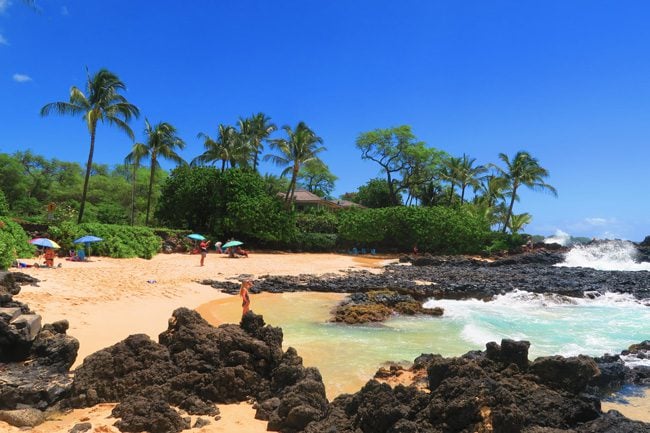 Secret Cove Beach Maui Hawaii