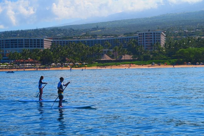 Standup Paddleboard - Wailea Beach - Maui Hawaii