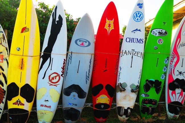 Surfboard in Paia - Maui Hawaii