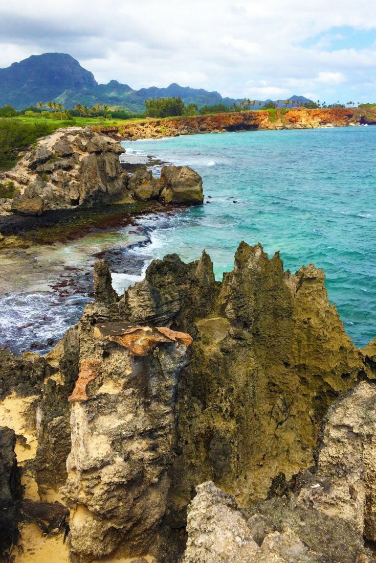 The Best Beaches On Kauai - Pinnable Image.