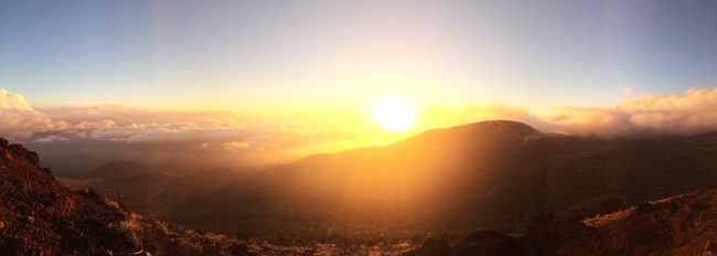 sunset on Mauna Kea - Big Island Hawaii