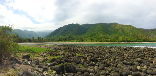 Halawa Valley Panoramic View - Molokai - Hawaii