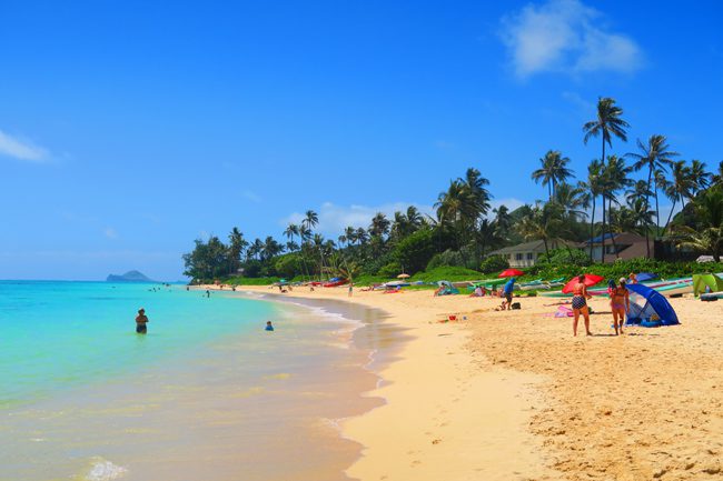 Lanikai Tropical Beach - Oahu - Hawaii -2