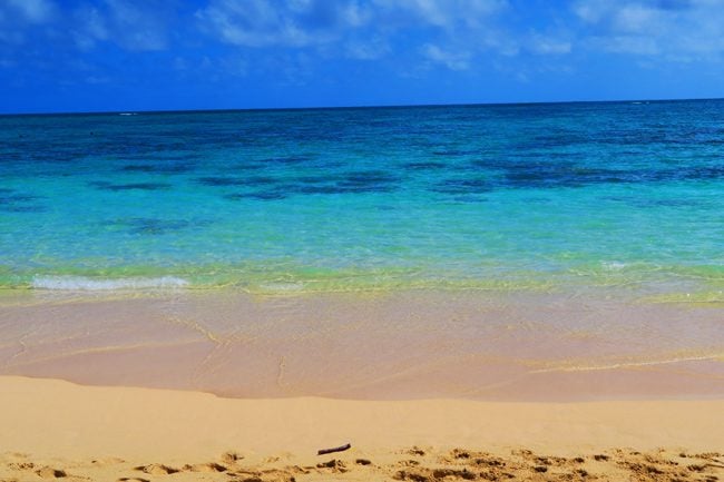 Lanikai Tropical Beach - Oahu - Hawaii - colors