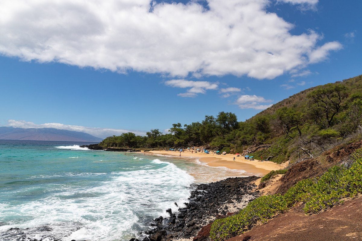 Little Beach - Maui - Hawaii - by dronepicr