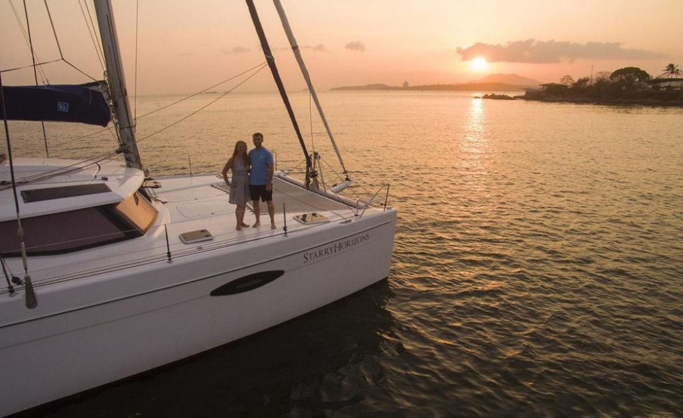 Meet the couple sailing around the world - FB Cover