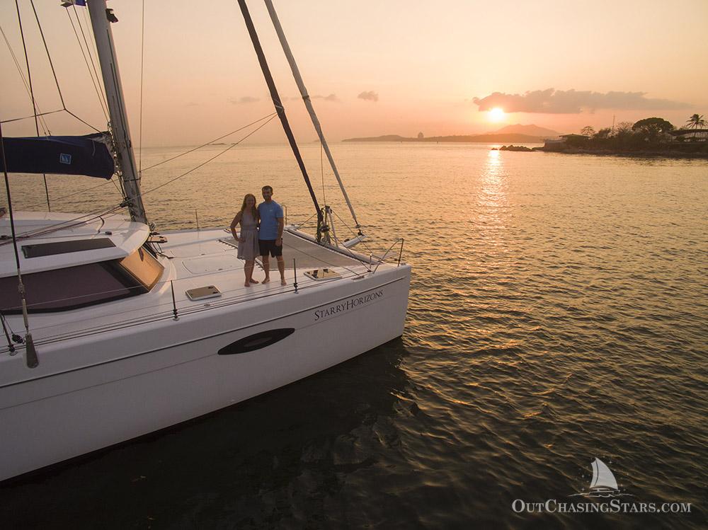 Meet the couple sailing around the world - Starry Horizons - pst cover