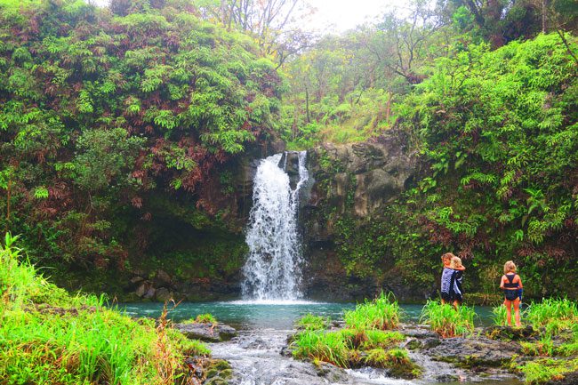 Pua’a Ka’a Falls - Hana Highway - Maui - Hawaii