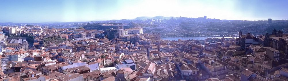 Clerigos Tower - Panoramic View - Porto - Portugal