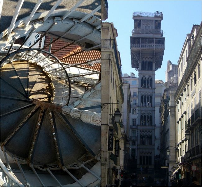 Elevador de Santa Justa - Lisbon - Portugal