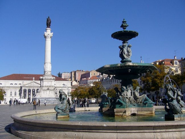 Rossio Square - Lisbon - Portugal