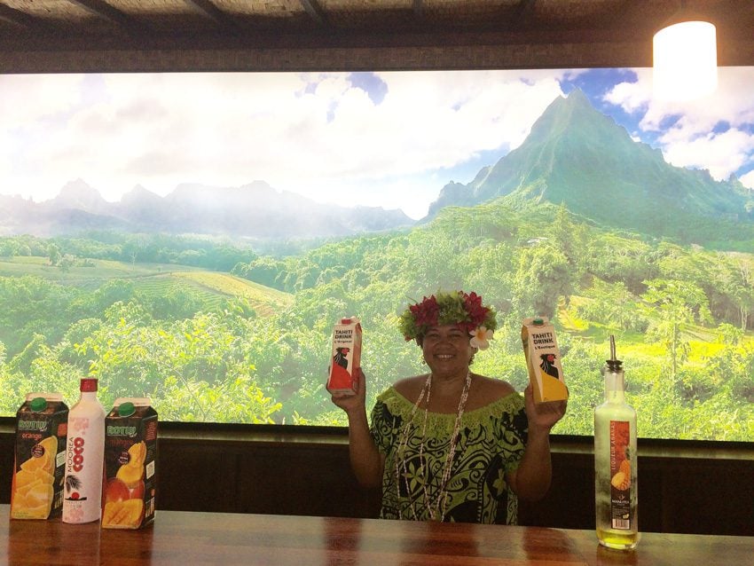 Rotui Manutea - Fruit Juice Factory Tasting - Moorea - French Polynesia