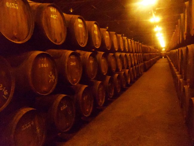 Taylors Port Wine Barrels - Porto - Portugal