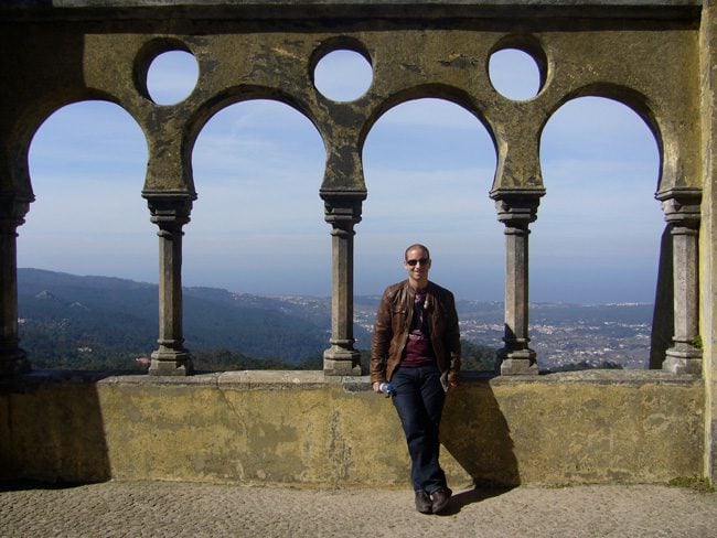 View from royal palace - Sintra Portugal